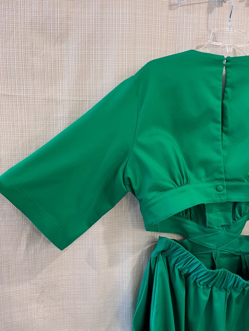 Make Offer! J. Brooks Larina Open Back Romper Resortwear Summer Flirty Fit - Picture 10 of 16